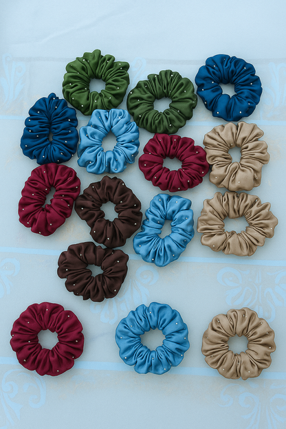 Everyday Luxe – 12 Scrunchies Combo Pack